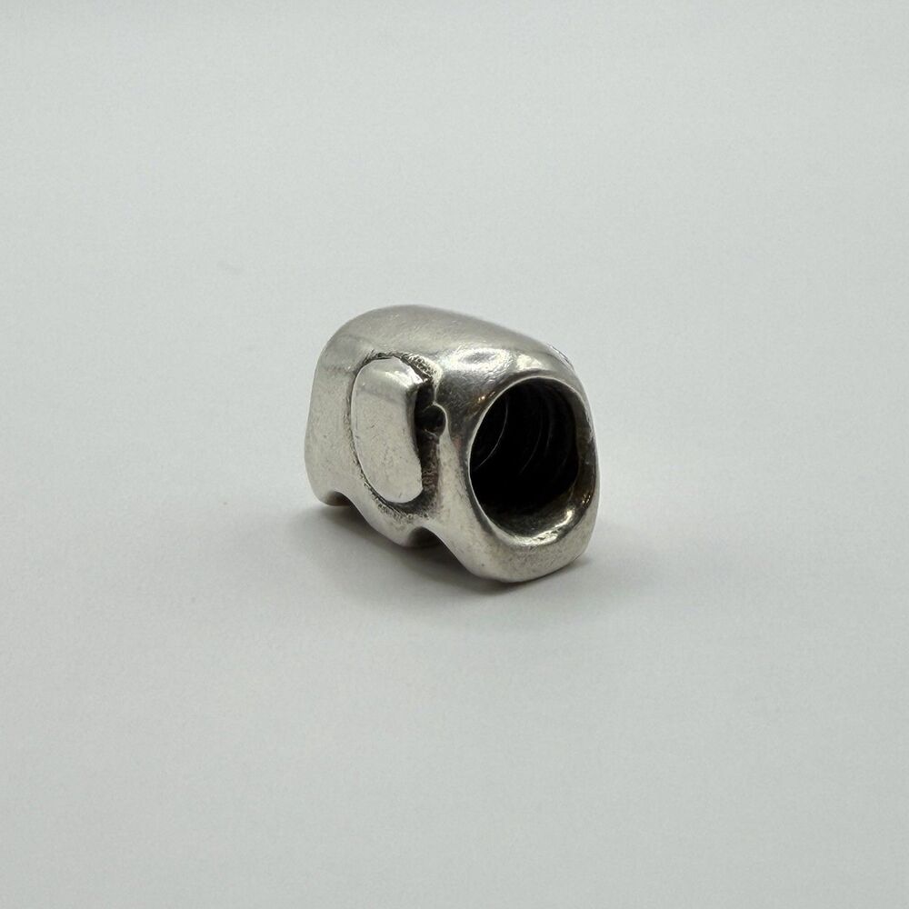 Pandora 925 Sterling Silver Charm Lot Swan Elephant Apple Worm 10.5g - Picture 7 of 8